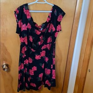 Off-the-shoulder dress